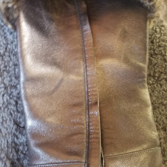 Rodo Metallic Leather Italian Boots - Picture 5 of 7